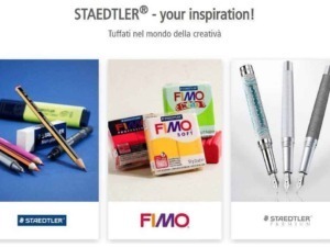 Penne e gomme STAEDTLER, strumenti di cancelleria per scrittura e disegno, focus sui prodotti di alta qualità e creatività.