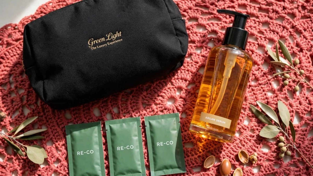 Green Light Flatlay