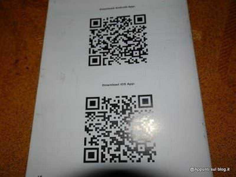 Codice QR per configurare la telecamera OneConcept RV1