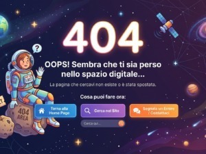 Pagina 404 su Blogspot: Come Trasformare l’Errore “Pagina Non Trovata” in un’Opportunità SEO