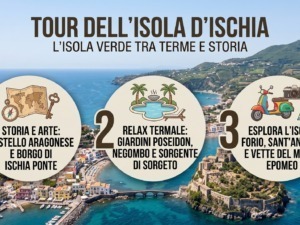 Tour sull’Isola d’Ischia, arcipelago isole Flegree