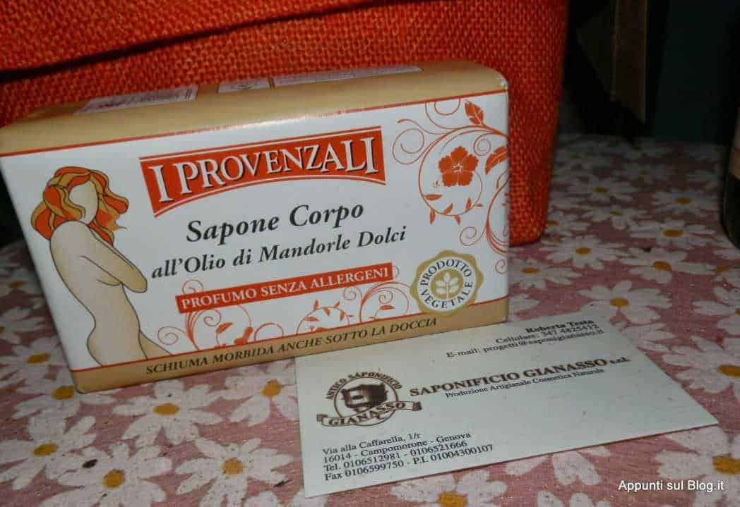 I Provenzali: Sapone Corpo all’Olio Mandorle Dolci 