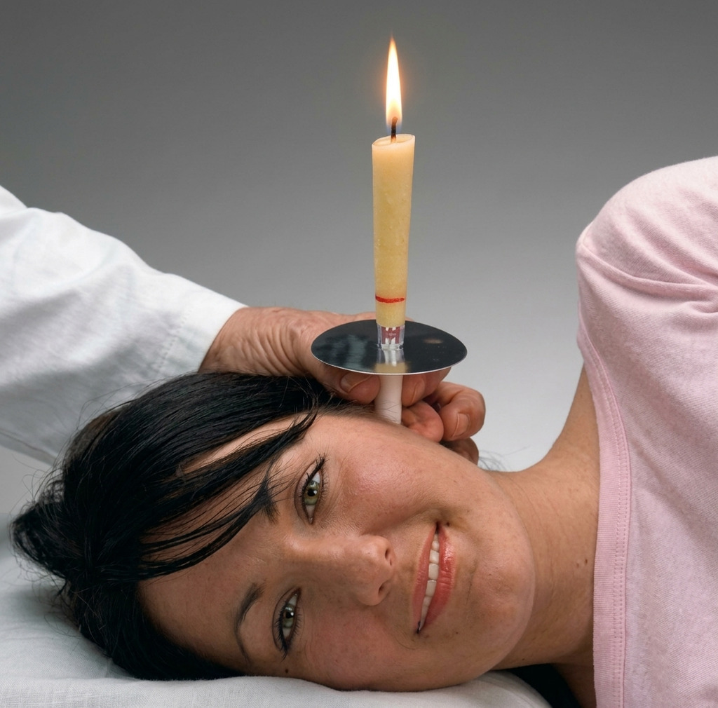 Termo-auricoloterapia con Otosan, una fiamma nelle orecchie