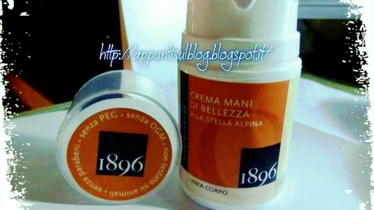 Crema mani di bellezza all'estratto di Stella Alpina, cura della pelle, idratante, prodotto naturale, 1806.