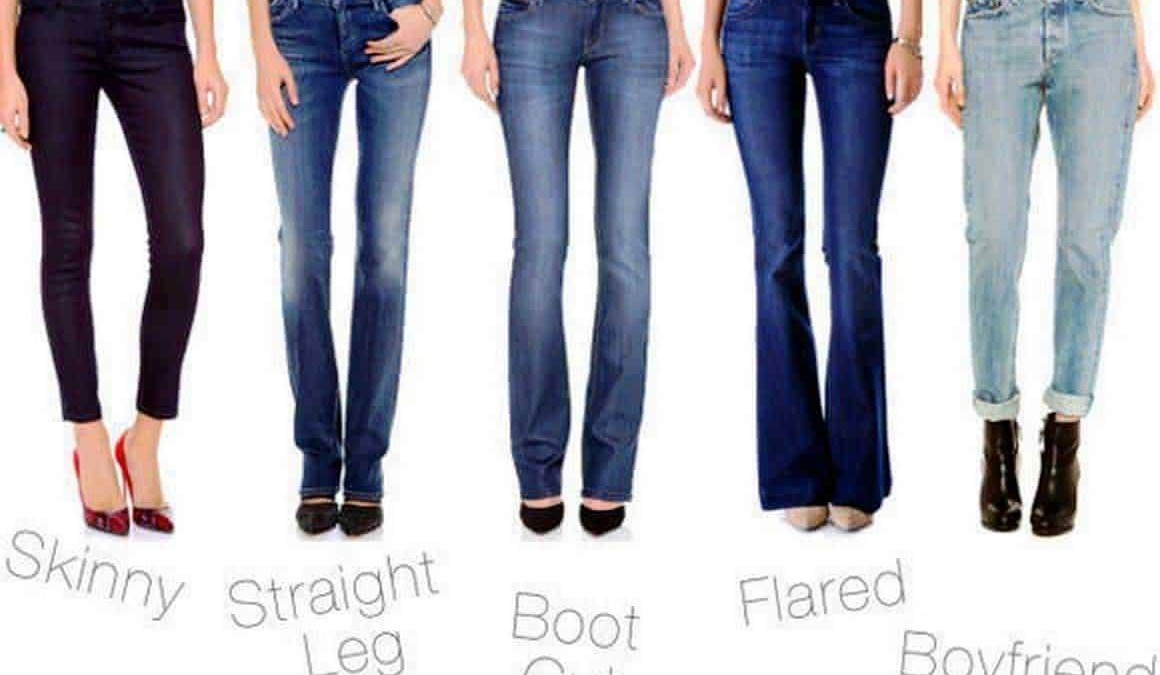 Jeans skinny, a vita alta, Boot Cut, a zampa, Flared, a campana, Boyfriend, com un taglio più rilassato e comodo, ideali per diversi stili e preferenze di moda.