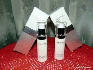 Cellnovo creme antietà, prodotto di skincare premium con formula innovativa, ideale per pelle giovane e rinnovata, presente in elegante confezione con dosatori spray.