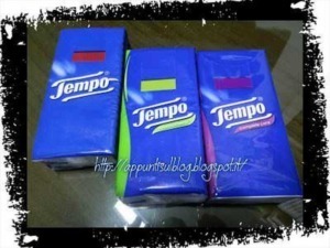 Filtrini di carta Tempo, confezioni di fazzoletti di carta Tempo da supermercato, prodotti di qualità per l'igiene quotidiana.