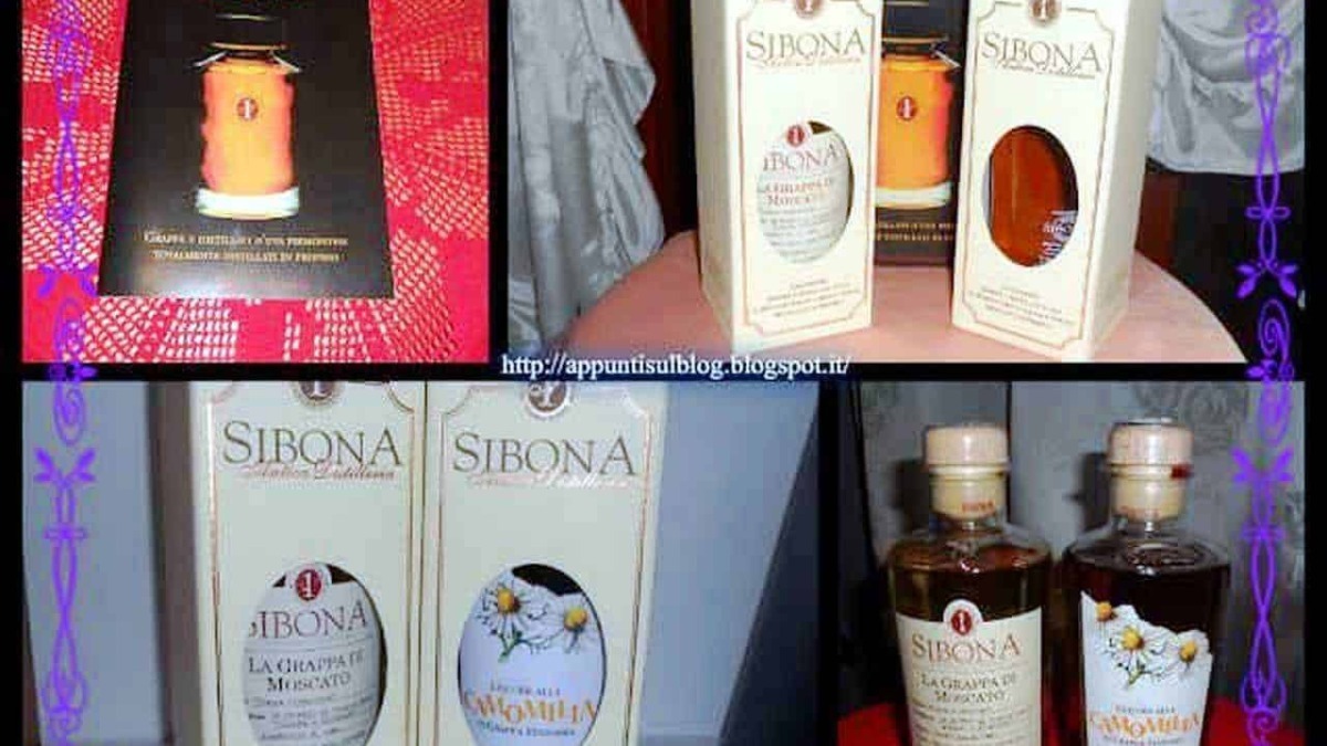 Grappe e Liquori Sibona dall'aroma coinvolgente