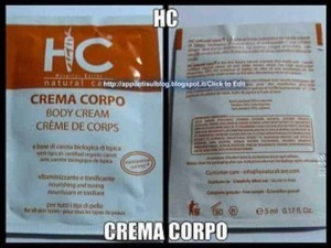 Crema corpo biologica naturale, idratante e nutriente, 5 ml, confezione monodose, ideale per la cura della pelle, senza parabeni.