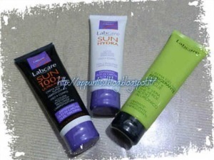 Protezione solare viso e corpo Labcare Sun 100, crema idratante e spray solare eco-friendly, ideale per la cura della pelle durante l'esposizione al sole, con ingredienti naturali e protezione alta.