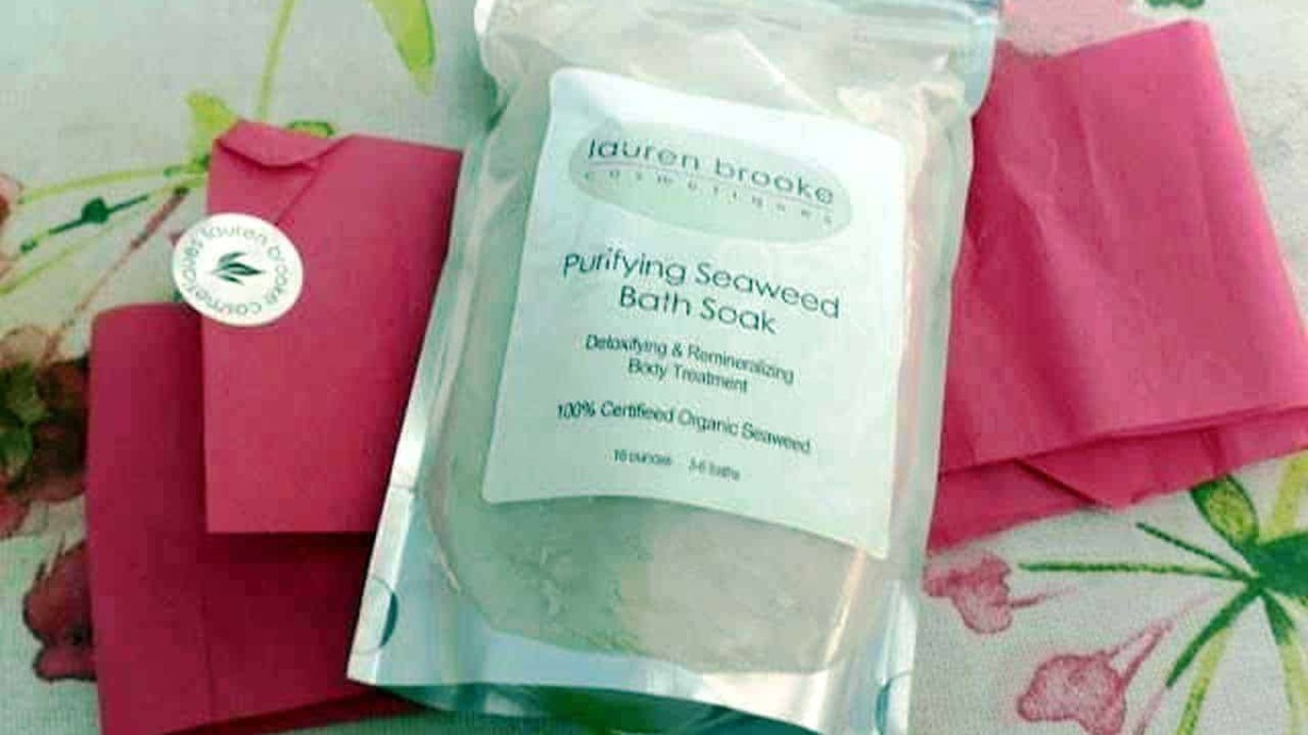 Seaweed bagno schiuma naturale BIO