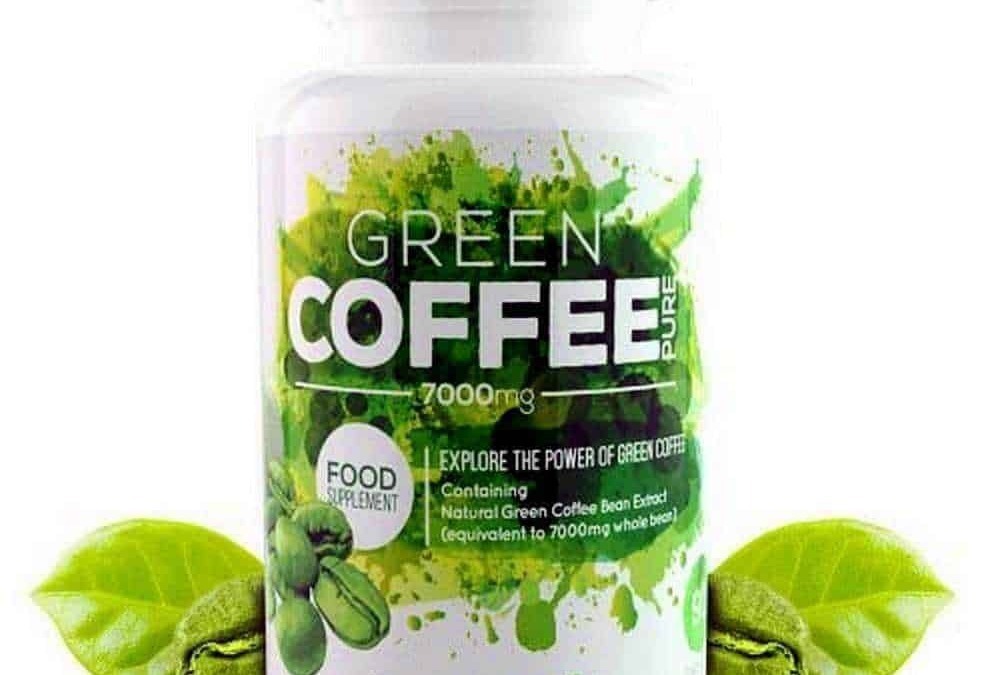 Integratore di Green Coffee con 7000mg, potenziatore di energia e salute naturale, contiene estratto di chicchi di caffè verde, ideale per uno stile di vita sano e attivo.