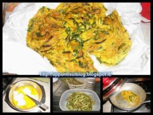 Frittata di zucchine e patate fatta in casa, ingredienti freschi, cucina tradizionale italiana, ricette semplici e gustose, preparazione facile, perfetta per pranzi veloci e salutari.