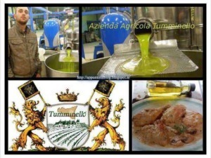 Olive green oil direttamente dalla spremitura a freddo presso l'azienda agricola Tummimello, con un giovane produttore e prodotti tipici tradizionali.