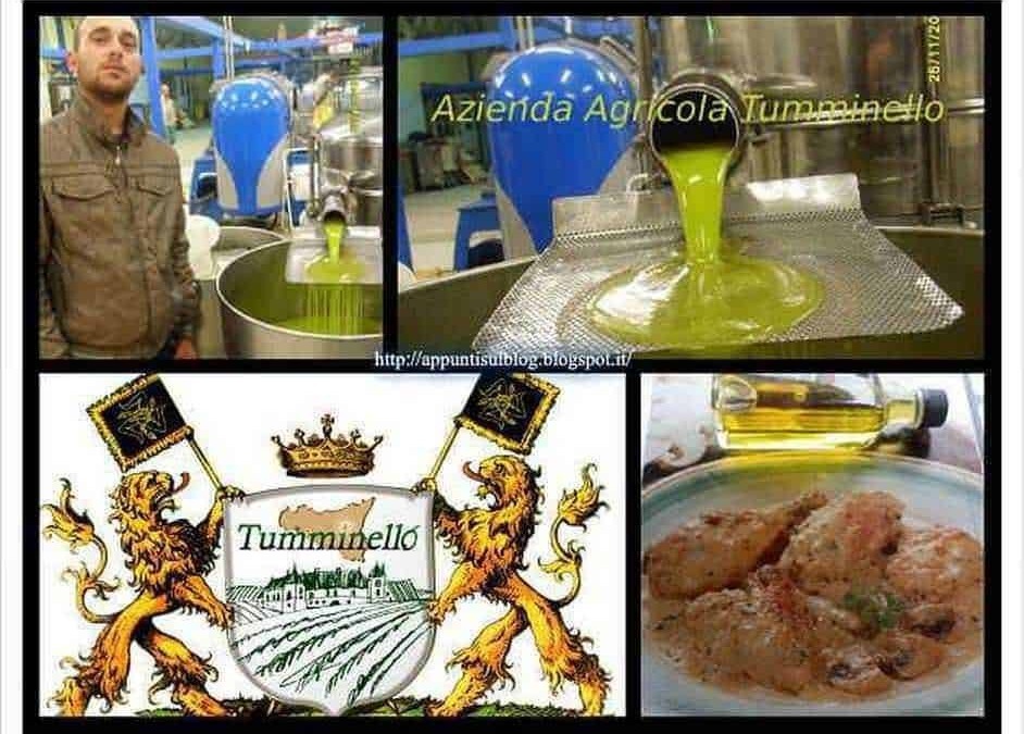 Olive green oil direttamente dalla spremitura a freddo presso l'azienda agricola Tummimello, con un giovane produttore e prodotti tipici tradizionali.