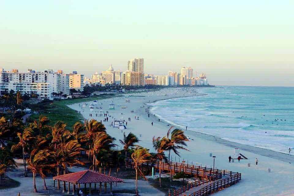 Capodanno a Miami Beach tra palme e spiaggia