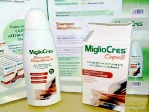 Sidro shampoo rinforzante miglio cres, prodotti per capelli sani e forti, integratore zinco selenio, senza allergeni, senza parabeni, senza coloranti, salute capelli.
