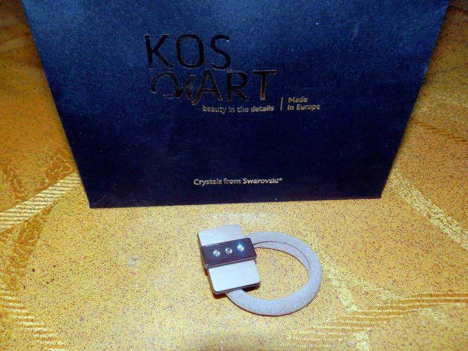 KOS WART anello di sicurezza con cristalli Swarovski e design elegante per gioielli di lussoMade in Europe, perfetto come accessorio di moda e protezione dei gioielli.