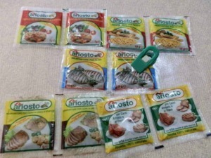 Salse e aromi Ariosto per carne e pesce in bustine monodose, pronta all'uso, ideale per cucinare piatti gustosi e saporiti. Perfetta per array di ricette di carne e pesce, semplice da usare.