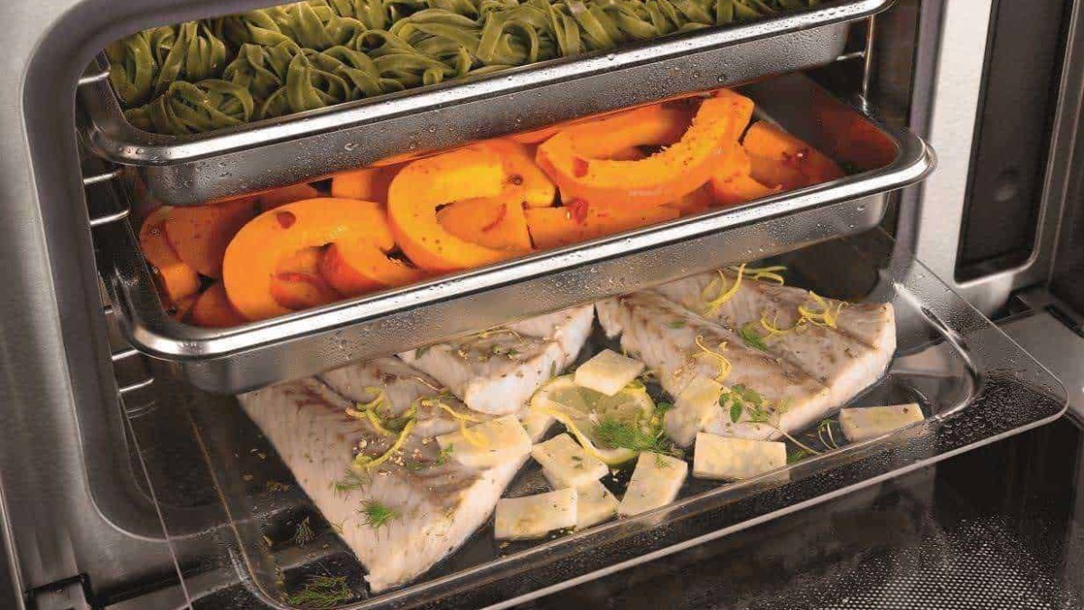 File name: cottura vapore pesce e verdure in forno electrico