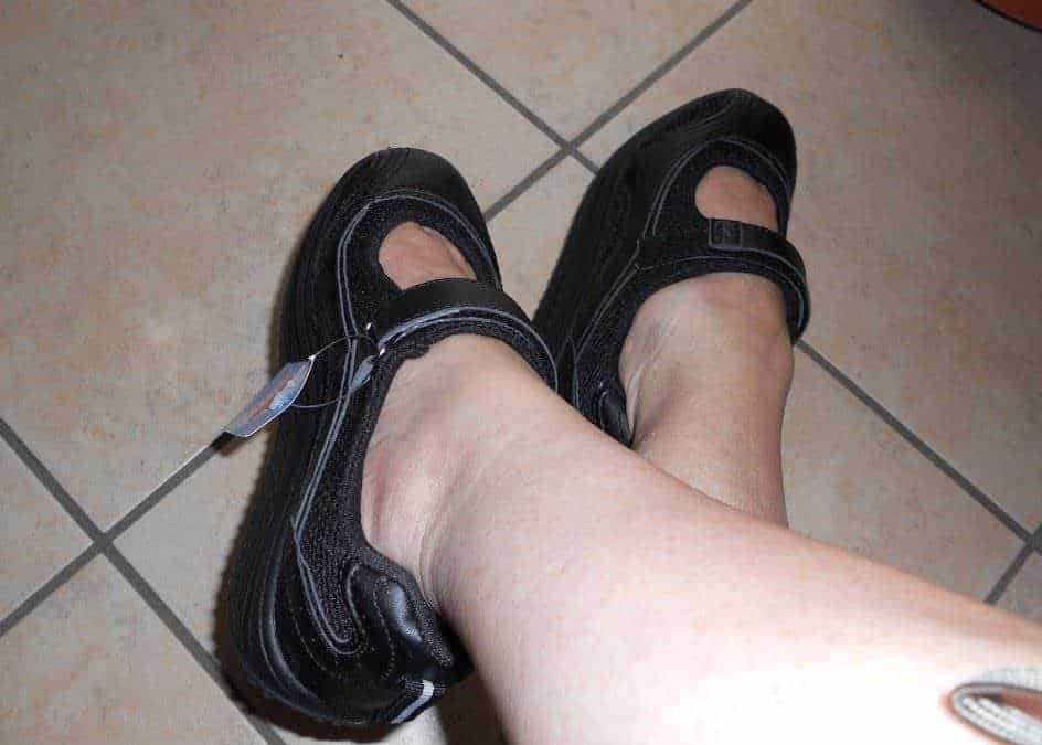 Scarpe basculanti Mapleaf nere con suola a gondola