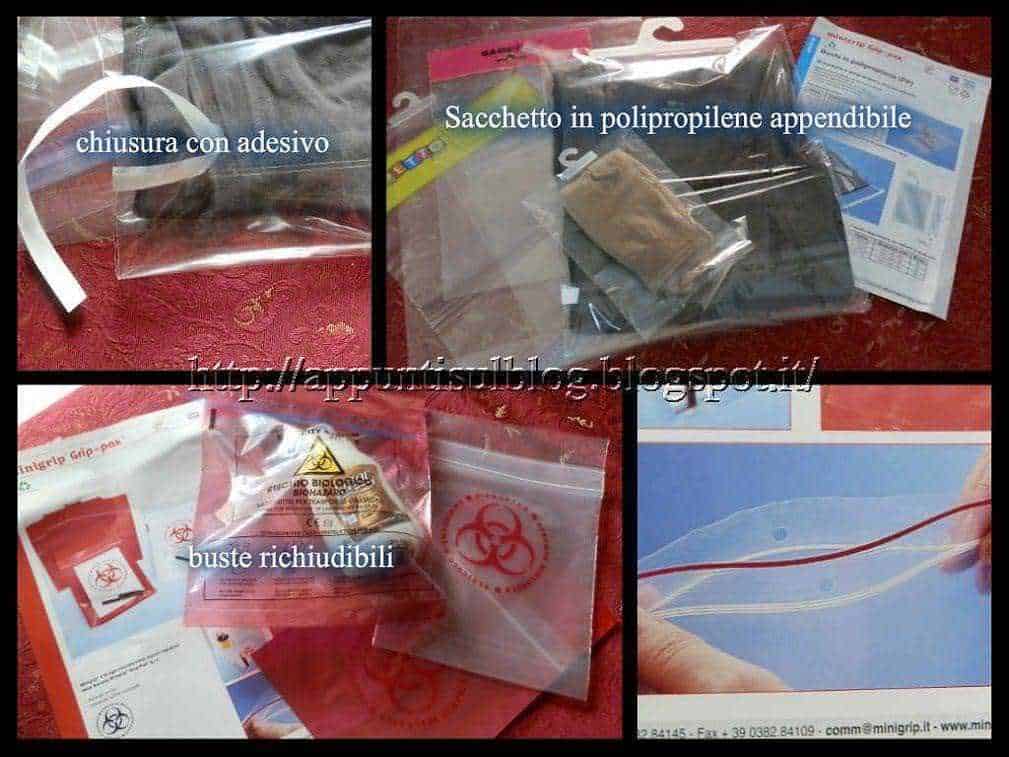 Buste richiudibili: Minigrip Pak: buste per imballaggi innovativi