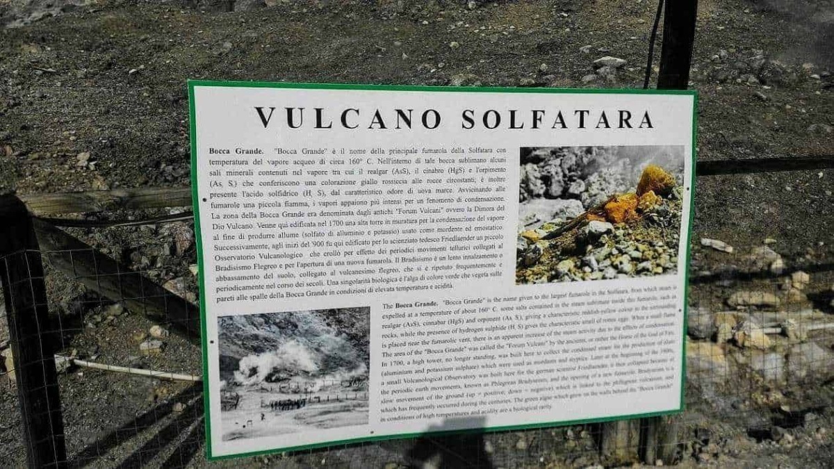 Campi Flegrei e Solfatara a Pozzuoli