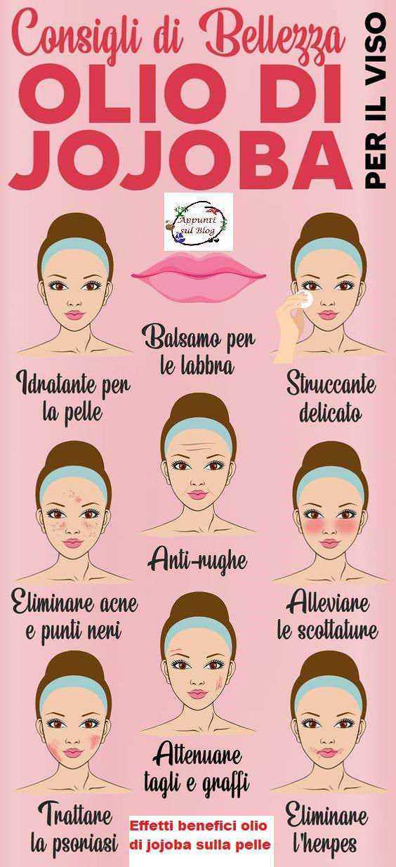 Olio di Jojoba per il viso: benefici e consigli di bellezza naturali con olio di jojoba per pelle, labbra, anti-ride, acne e scottature, trattamento naturale per una beauty routine efficace.