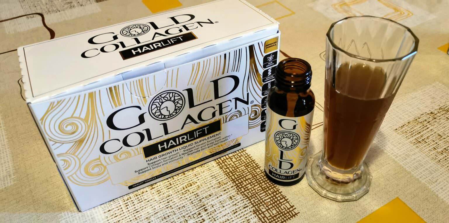 Gold collagen Hairlift per capelli sani