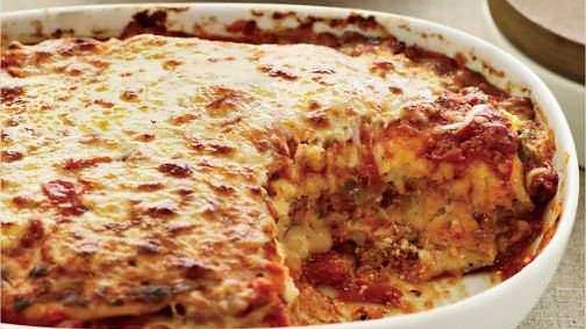 Budino di orzo perlato con salsa