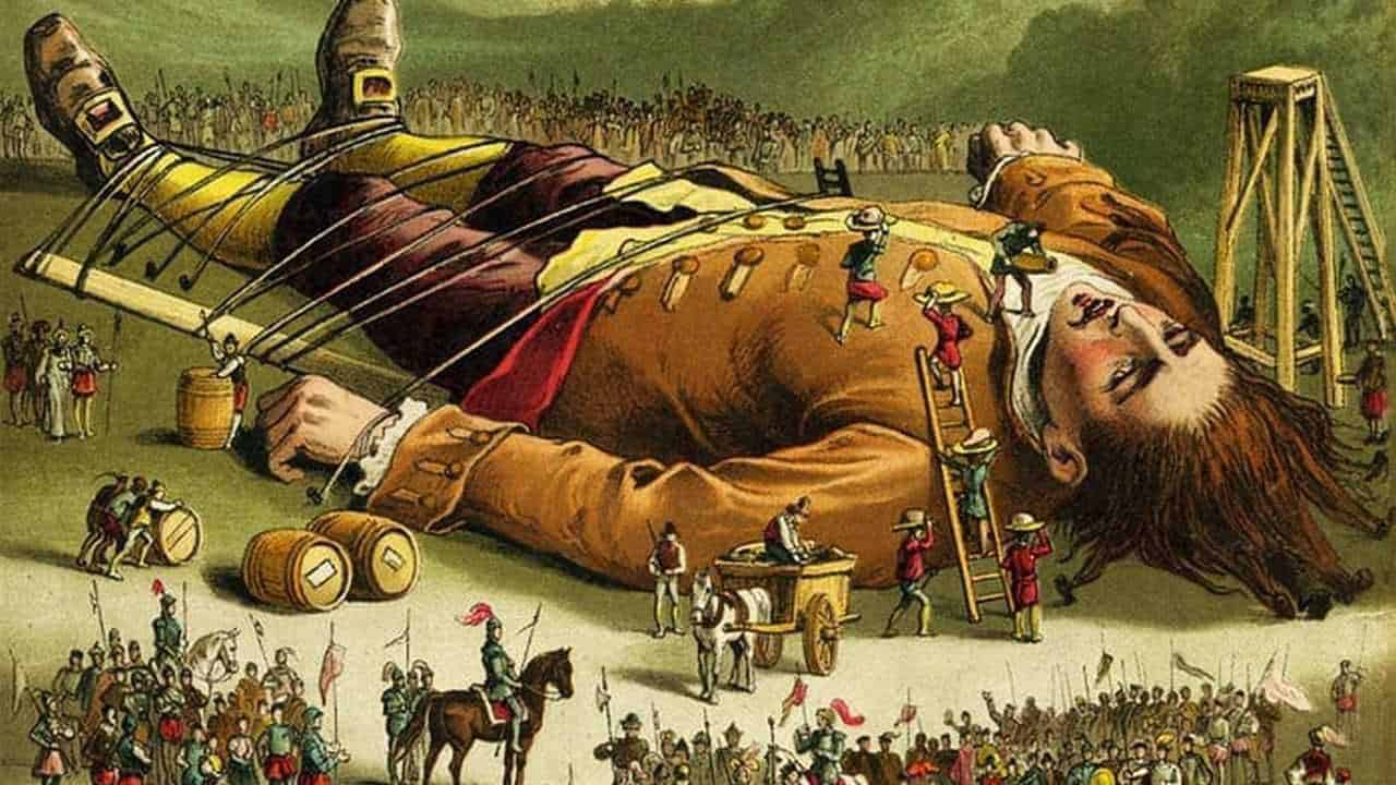I Viaggi di Gulliver: Riassunto per Capitoli dei 4 Viaggi [PDF]
