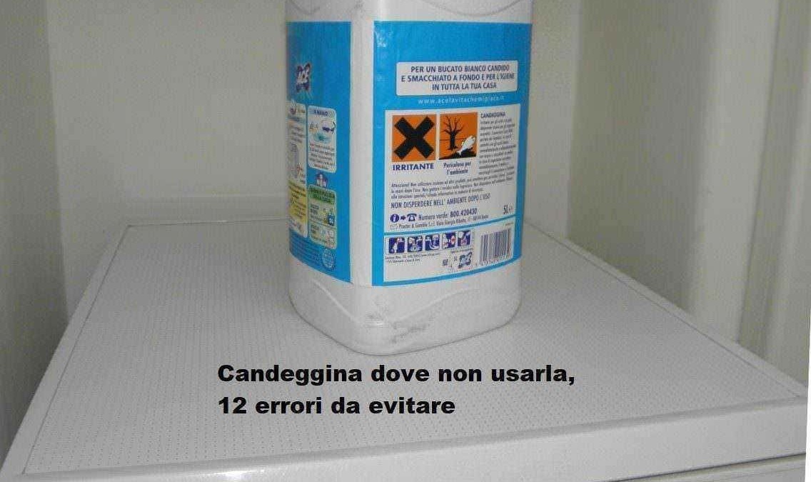 Prodotto detergente per bucato con etichetta di sicurezza, vendita, uso e avvertimenti, su superficie bianca, immagine illustrativa di pulizia e cura della casa, per blog di consigli e appunti.