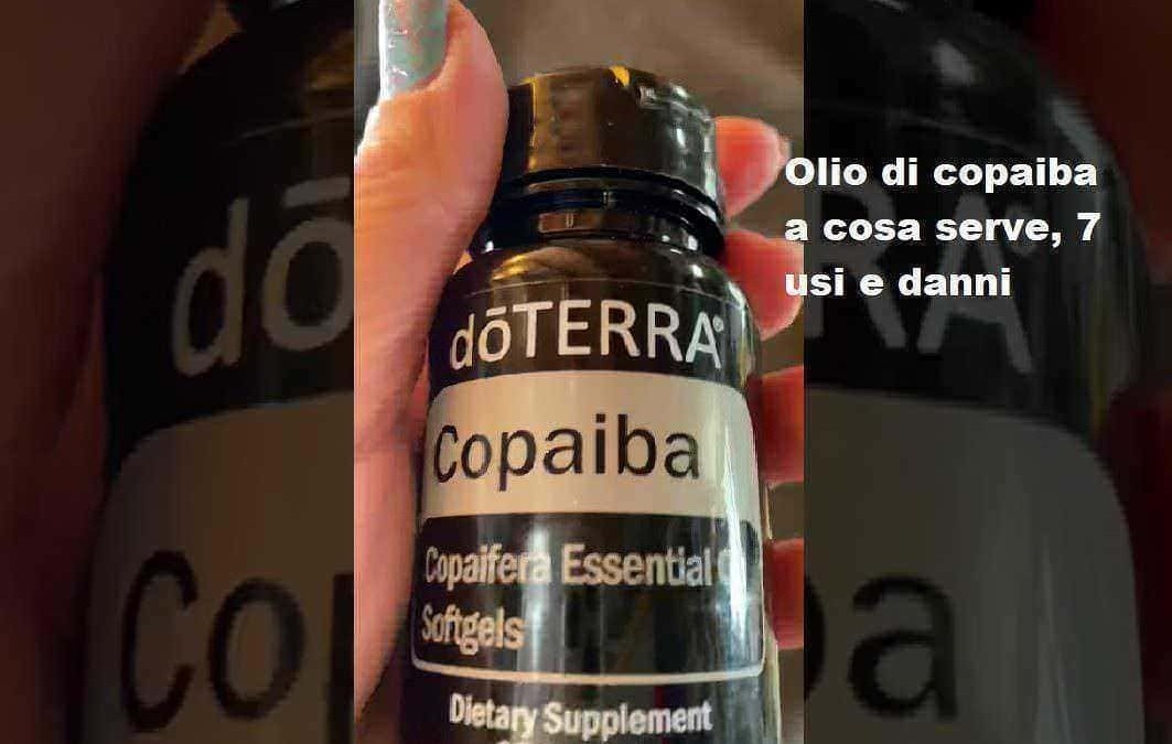 DoTERRA copayba olio essenziale per uso topico e benessere naturale, consigliato per tensione e stress, 60 capsule, integratore dimagrante naturale.