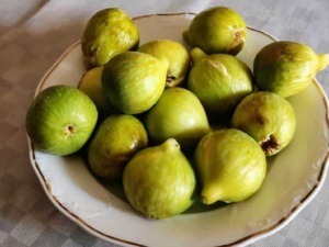 Pomodori verdi su piatto elegante, ideali per ricette autunnali, insalate fresche e conserve fatte in casa, nutrienti e ricchi di antiossidanti.