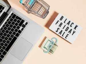 shopping online.