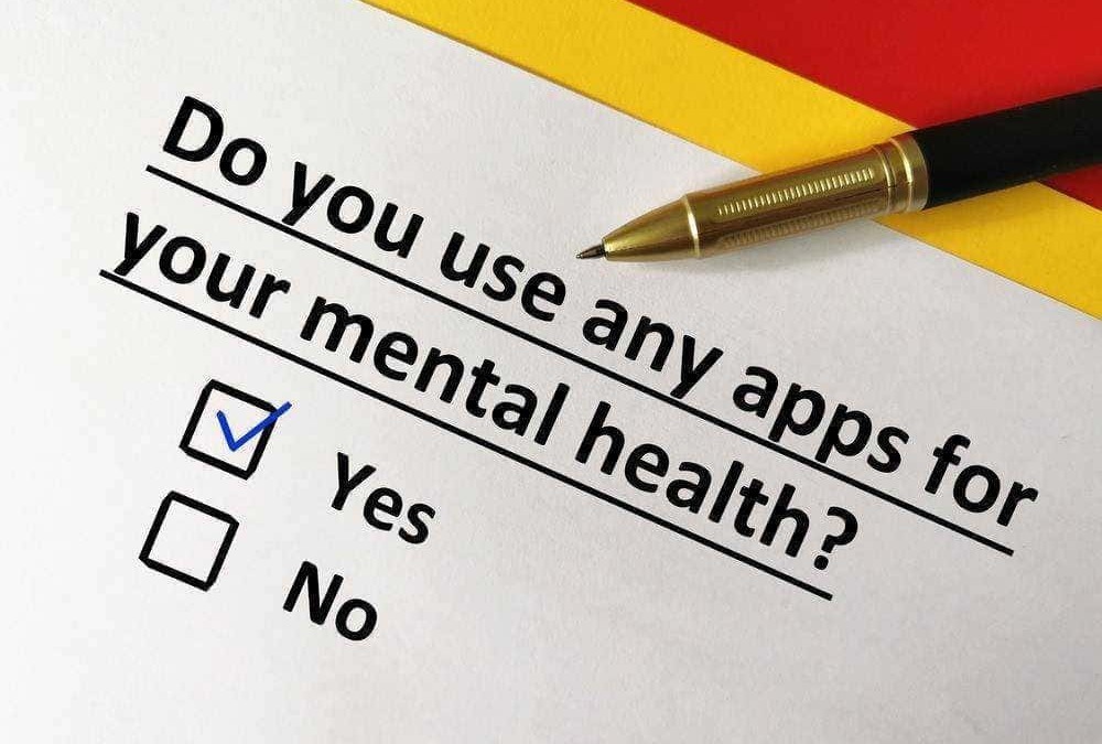 Apps per la salute mentale, questionario sulla salute mentale, benessere psicologico, risposte a domande sulla salute mentale, strumenti per il supporto mentale e il benessere emotionale.
