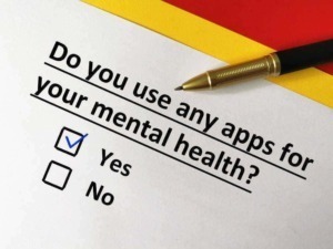 Apps per la salute mentale, questionario sulla salute mentale, benessere psicologico, risposte a domande sulla salute mentale, strumenti per il supporto mentale e il benessere emotionale.