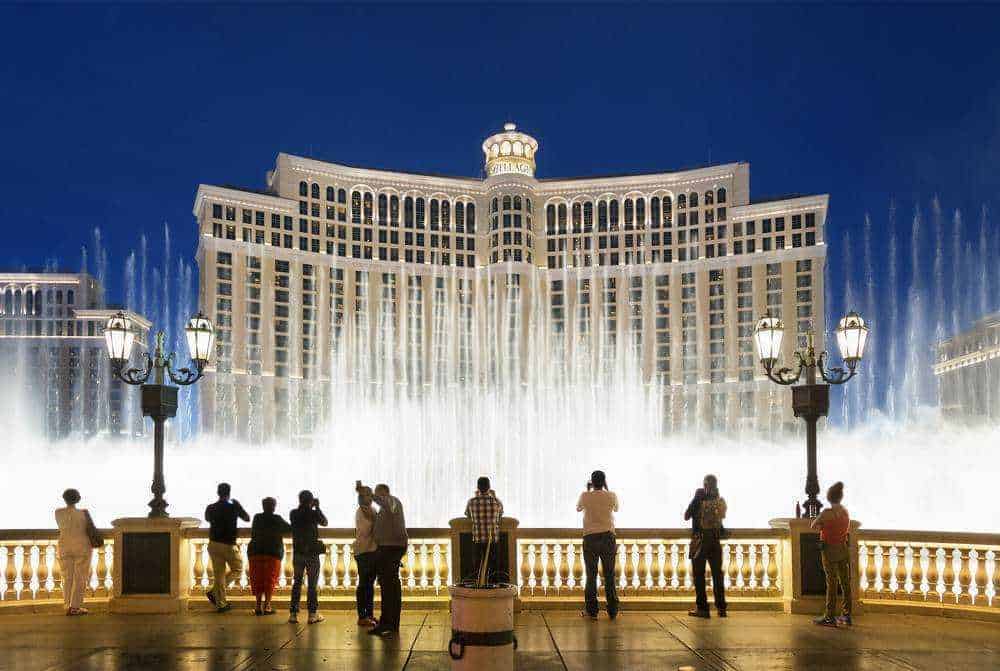 Las Vegas in 7 giorni: fontane del Bellagio
