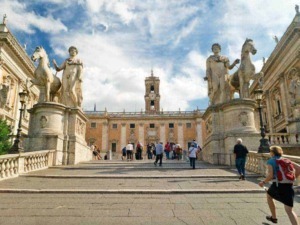 Piazza del Campidoglio a Roma
