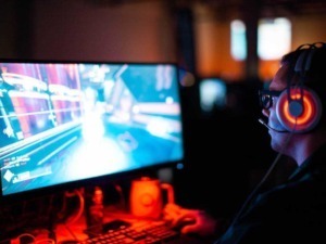 Industria del gaming con console e grafica digitale avanzata