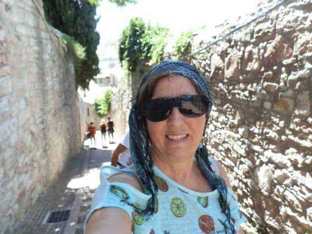 Assisi Rocca Maggiore ritorno a valle