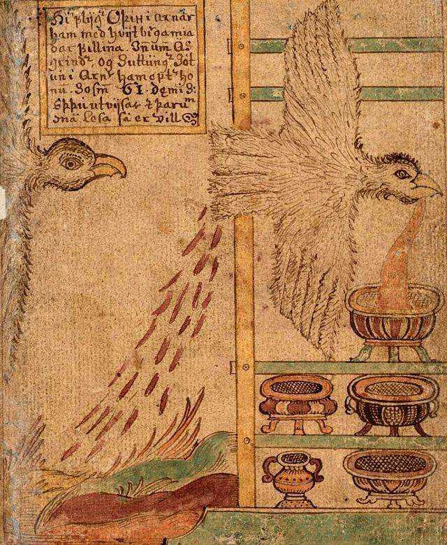 Illustrazione dell'idromele di Suttungr