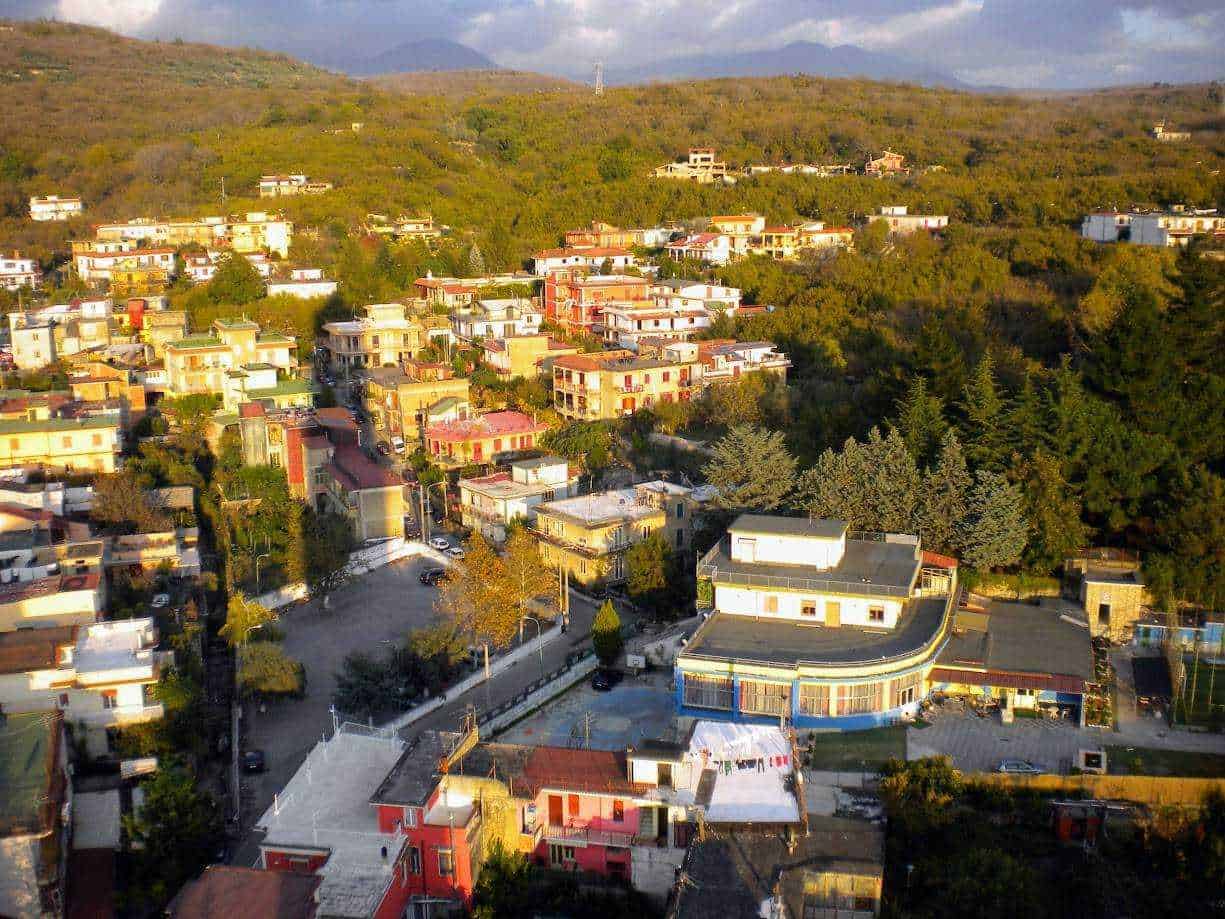 Visciano centro storico dal campanile