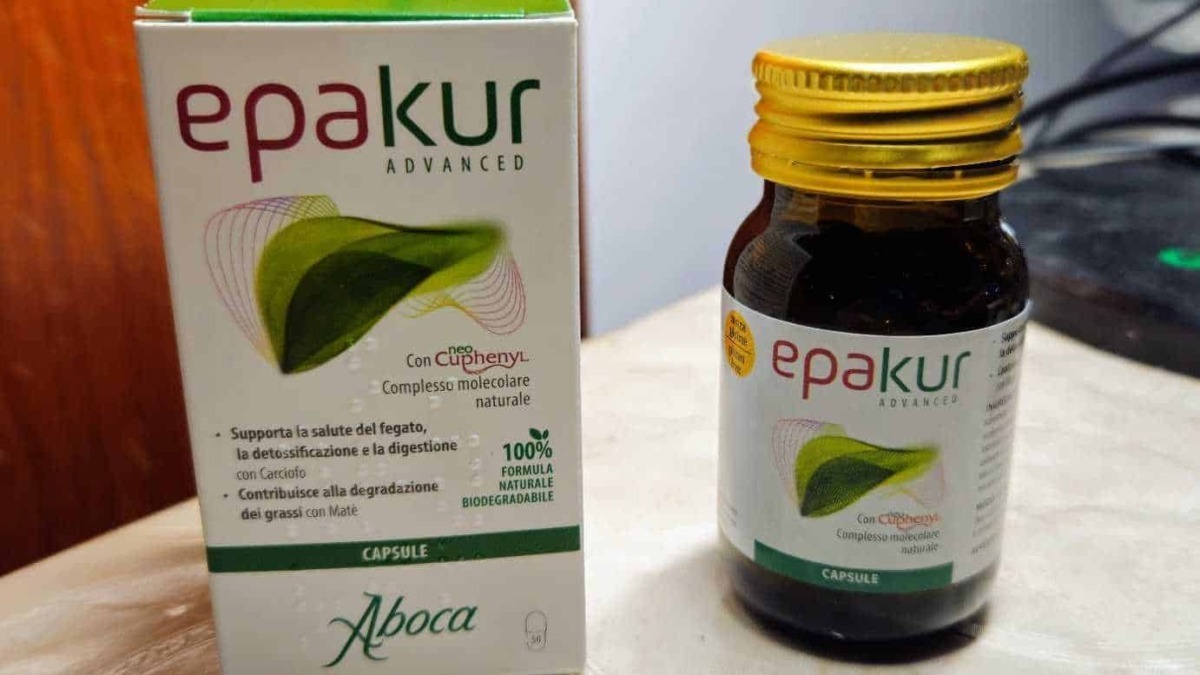 Epakur Advanced integratore a base di Cuphenyl, supporta la salute del fegato, la detossificazione e la digestione, contribuendo alla degradazione dei grassi con formula naturale e biodegradabile.
