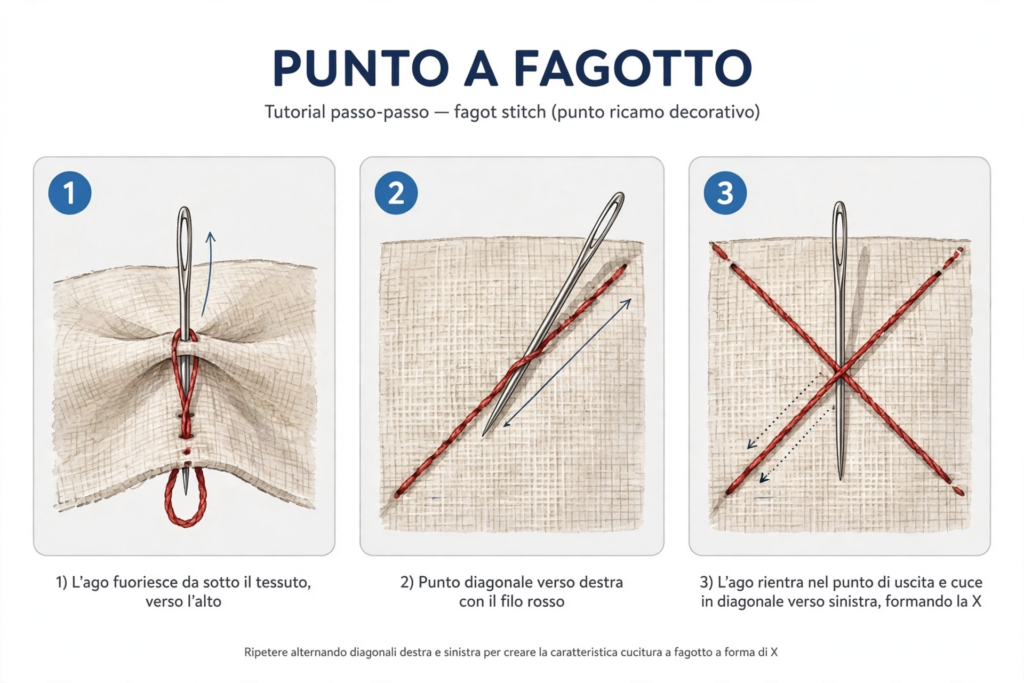 Punto a fagotto