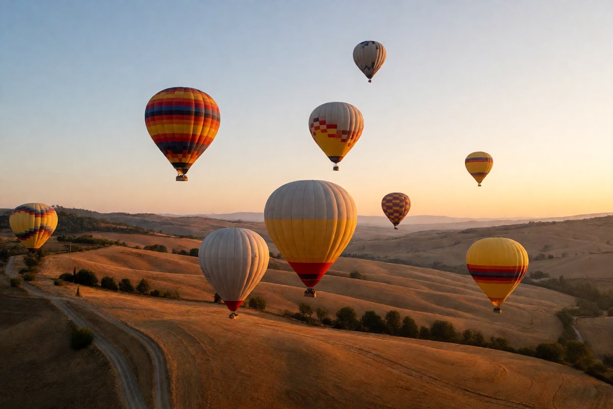Viaggi in Mongolfiera: i luoghi più spettacolari dove volare in mongolfiera