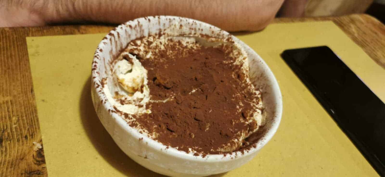 Tiramisù al limoncello vegano