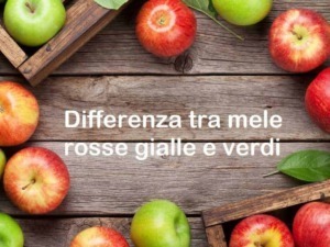 Mele rosse gialle e verdi, differenze tra mele, tipologie di mele, frutta salutare, consigli nutrizionali.