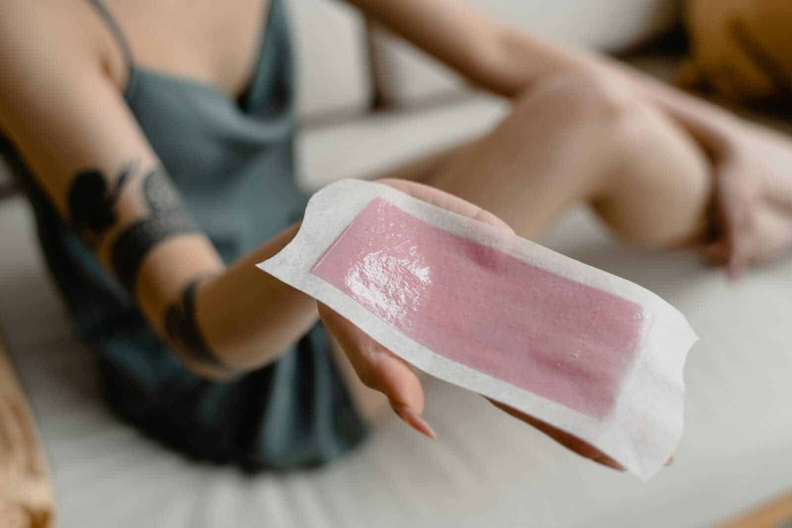 Filtro per ceretta, cera depilatoria rosa in foglio di cera adesiva, pulizia e cura della pelle, depilazione fai da te, prodotti per estetica e benessere, cura del corpo, trattamento depilatorio, bellezza e cura personale.