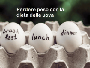 dieta delle uova